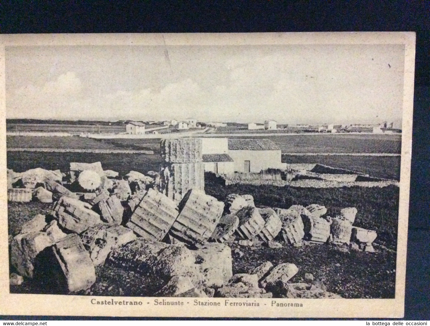 Castelvetrano Trapani  SICILIA     Stazione Ferroviaria  Primi Anni 50 - Marsala