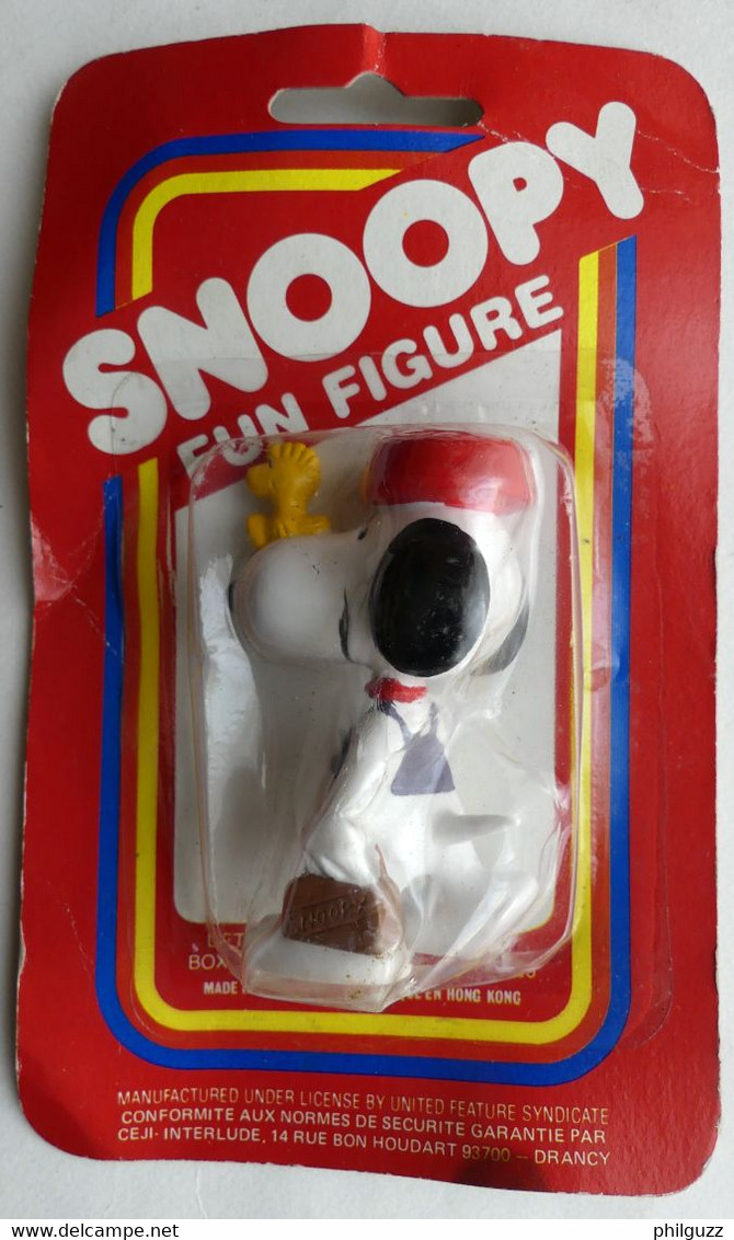 BLISTER CEJI FIGURINE PEANUTS SNOOPY AVEC WOODSTOCK - Snoopy