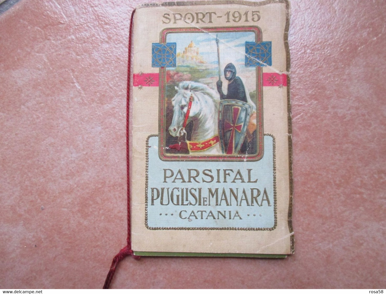 SPORT 1915 PARSIFAL Puglisi E Manara CATANIA Profumerie Igieniche - Formato Grande : 1901-20