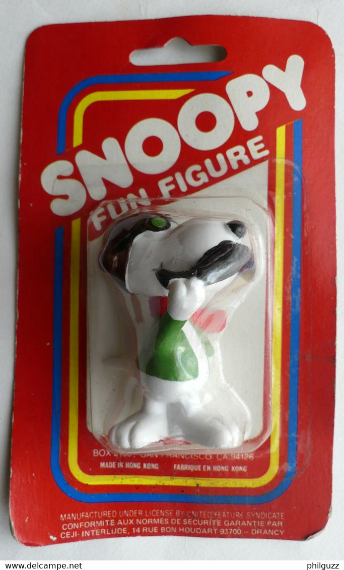 BLISTER CEJI FIGURINE PEANUTS SNOOPY AVIATEUR - Snoopy