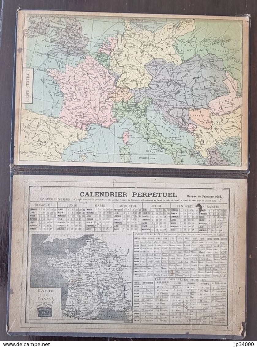 Calendrier Perpétuel Publicitaire (Journal LA LIBERTE 1900) - Grand Format : 1901-20