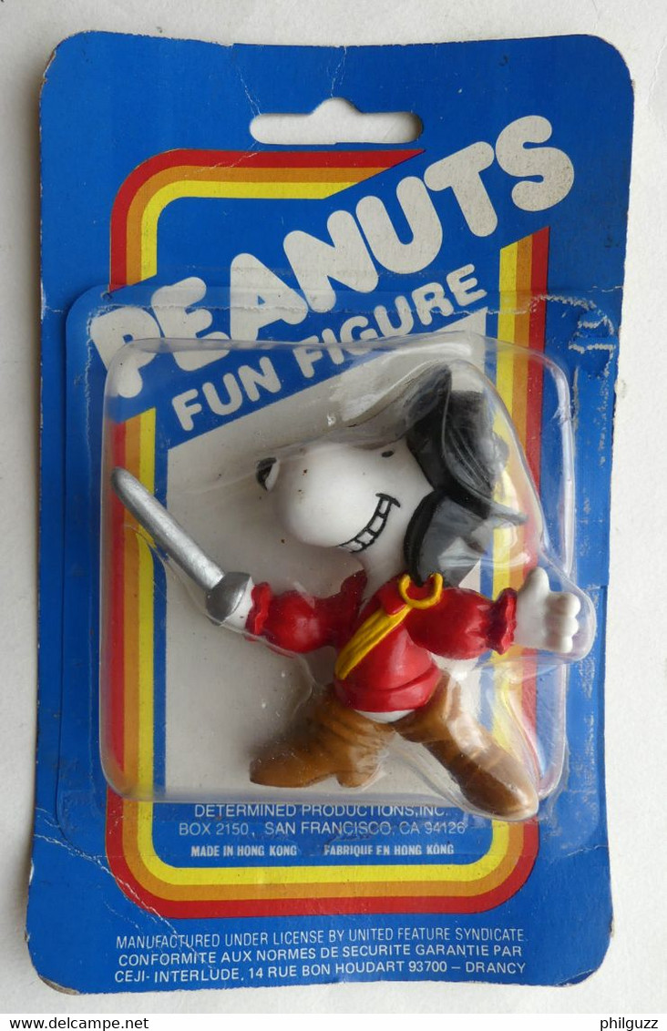 BLISTER CEJI FIGURINE PEANUTS SNOOPY CORSAIRE - Snoopy