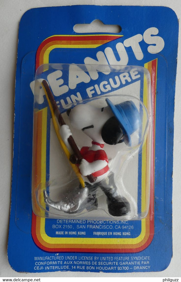 BLISTER CEJI FIGURINE PEANUTS SNOOPY PECHEUR - Snoopy