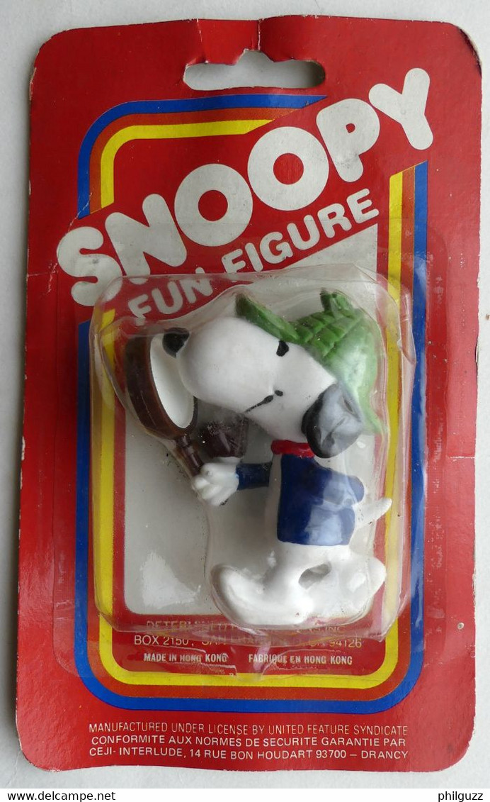 BLISTER CEJI FIGURINE PEANUTS SNOOPY SCHERLOCK HOLMES - Snoopy