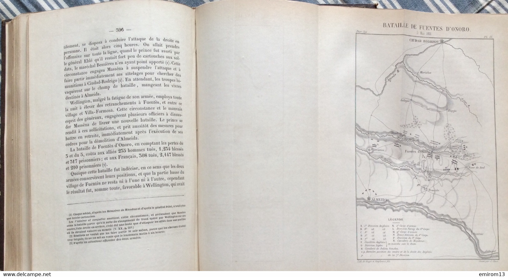 A. Brialmont Histoire du Duc de Wellington chef de l’armée de terre britannique 3 Tomes 1857