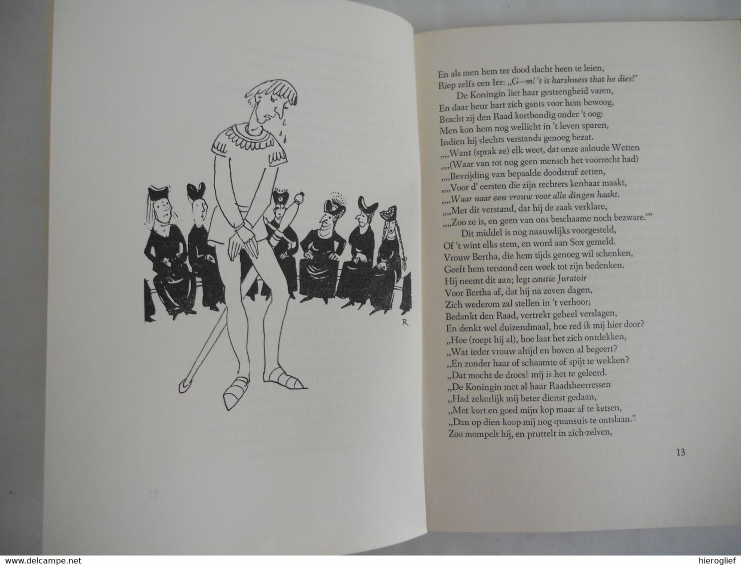 RIDDER SOX Of De Trouwlustige Totebel // KOEKELOER Of De Verschalkte Vleier - Luimen V Geoffrey Chaucer Naar Bilderdijk - Jugend