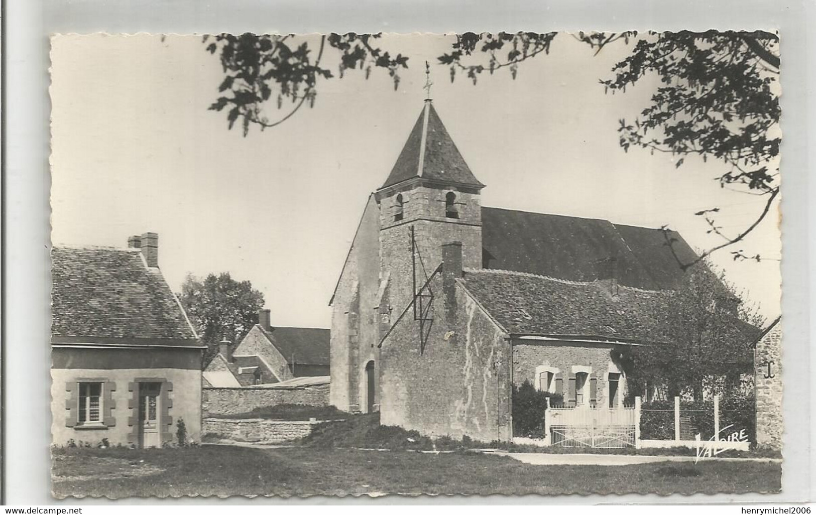 41 Loir Et Cher Villemardy L'église Cachet Vendome 1971ed Valoire Blois - Vendome