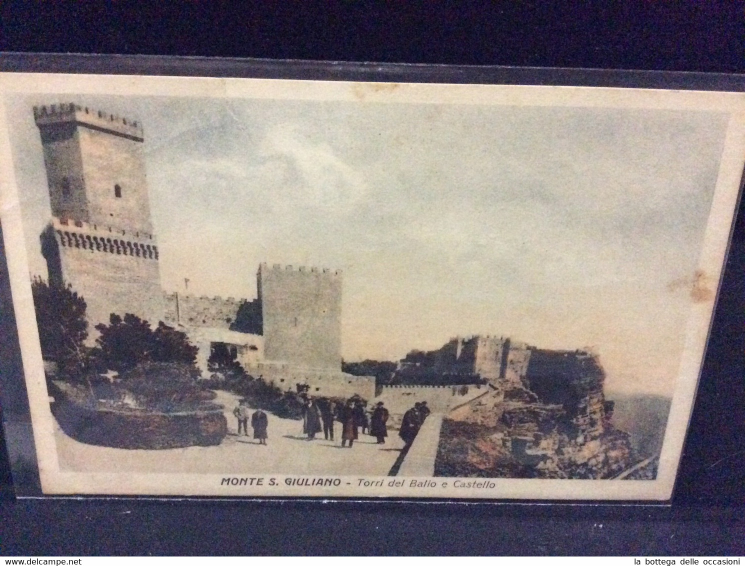 Monte San Giuliano Trapani  SICILIA    Primi 900 - Marsala