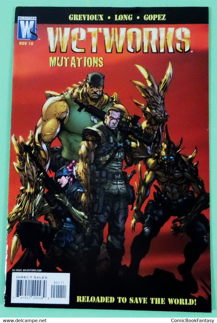 Wetworks Mutations #1 2010 Wildstorm - NM - Otros Editores