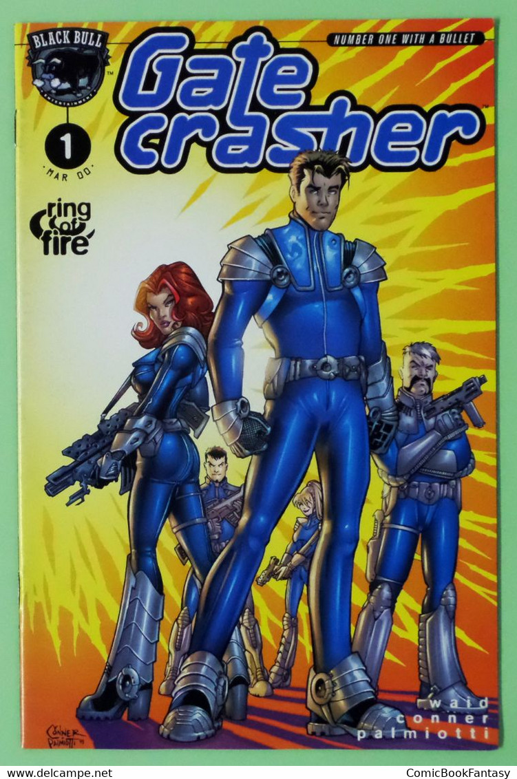 Gatecrasher #1 2000 Black Bull Entertainment - NM - Otros Editores