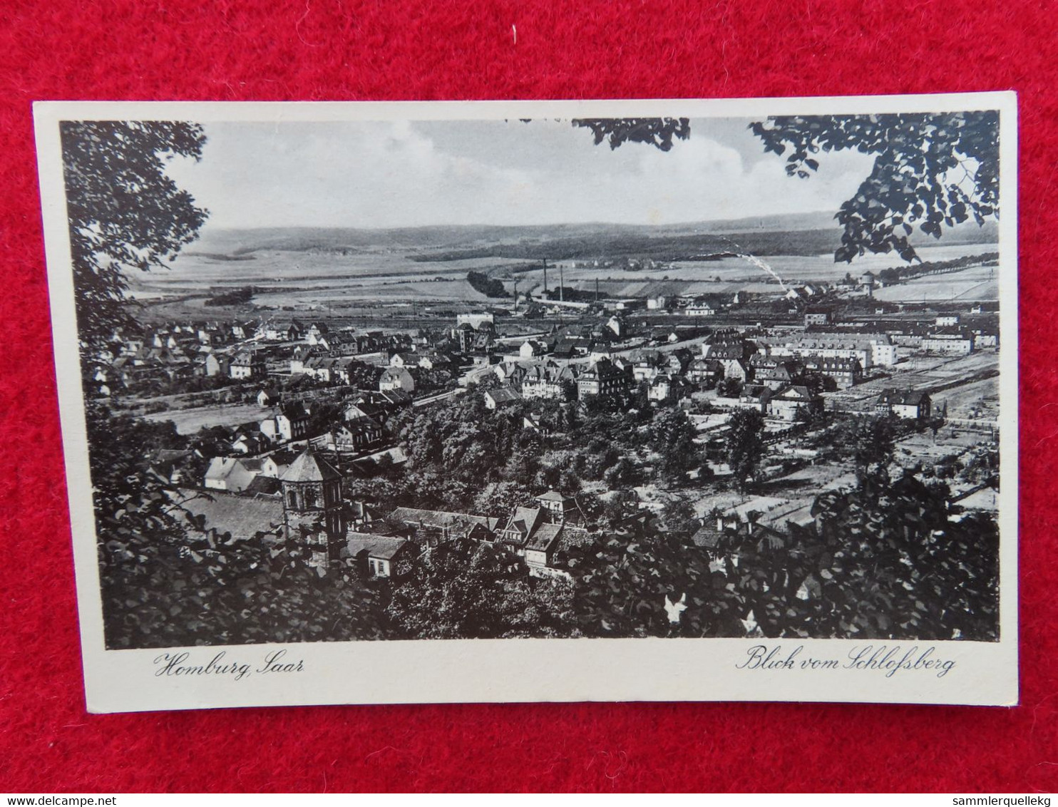 AK: Feldpostkarte - Homburg Blick Vom Schlossberg, Gelaufen 24. 12. 1940 (Nr. 810) - Homberg