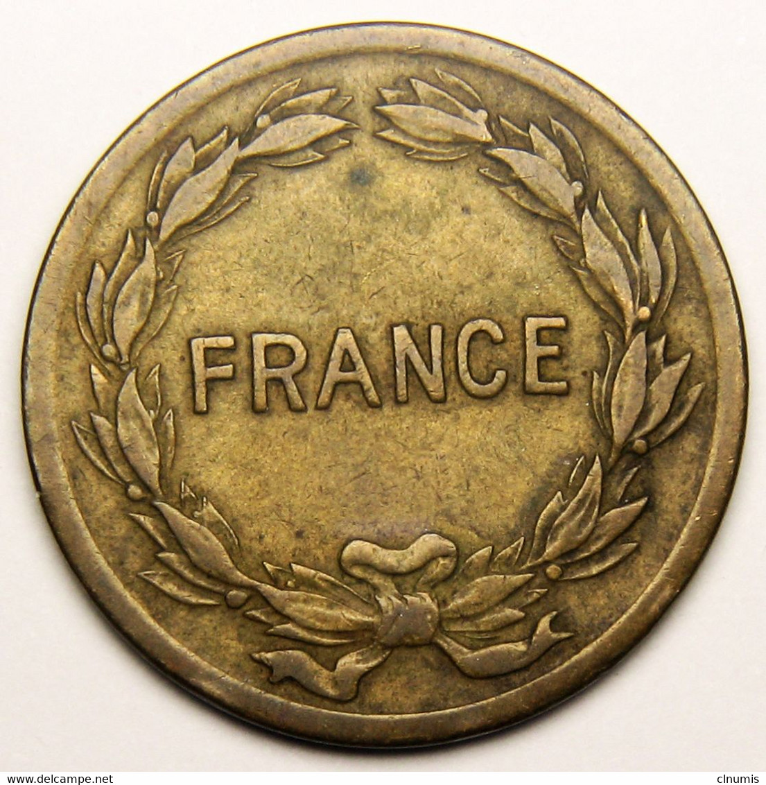 2 Francs France, 1944, Bronze-aluminium - Gouvernement Provisoire - 2 Francs