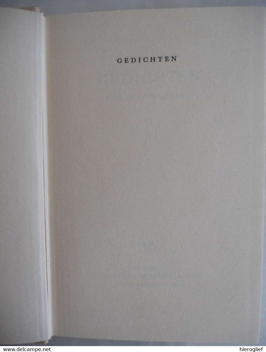 FREDERIK VAN EEDEN - GEDICHTEN Een Bloemlezing 1949 / ° Haarlem + Bussum Verzen Poëzie Dichter - Dichtung