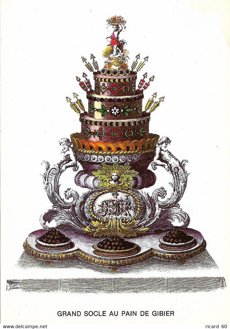 Cpsm Thoiry, Musée De La Gastronomie, Grand Socle Au Pain De Gibier - Thoiry