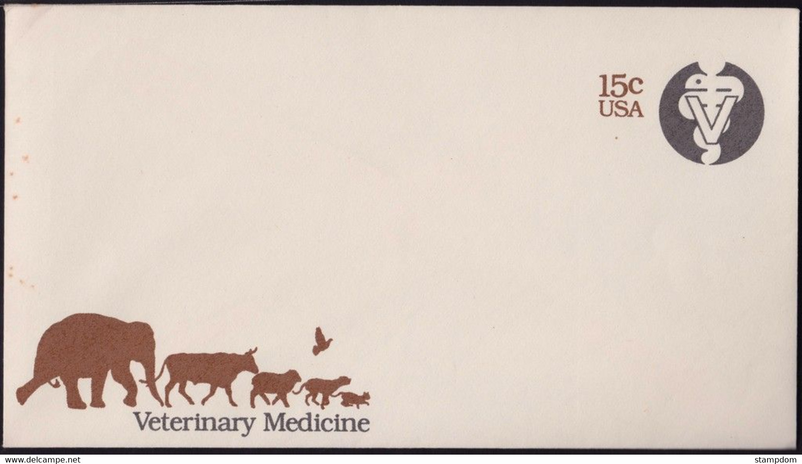 USA 15c Veterinary Medicine PSE - UNUSED @D3347 - 1981-00