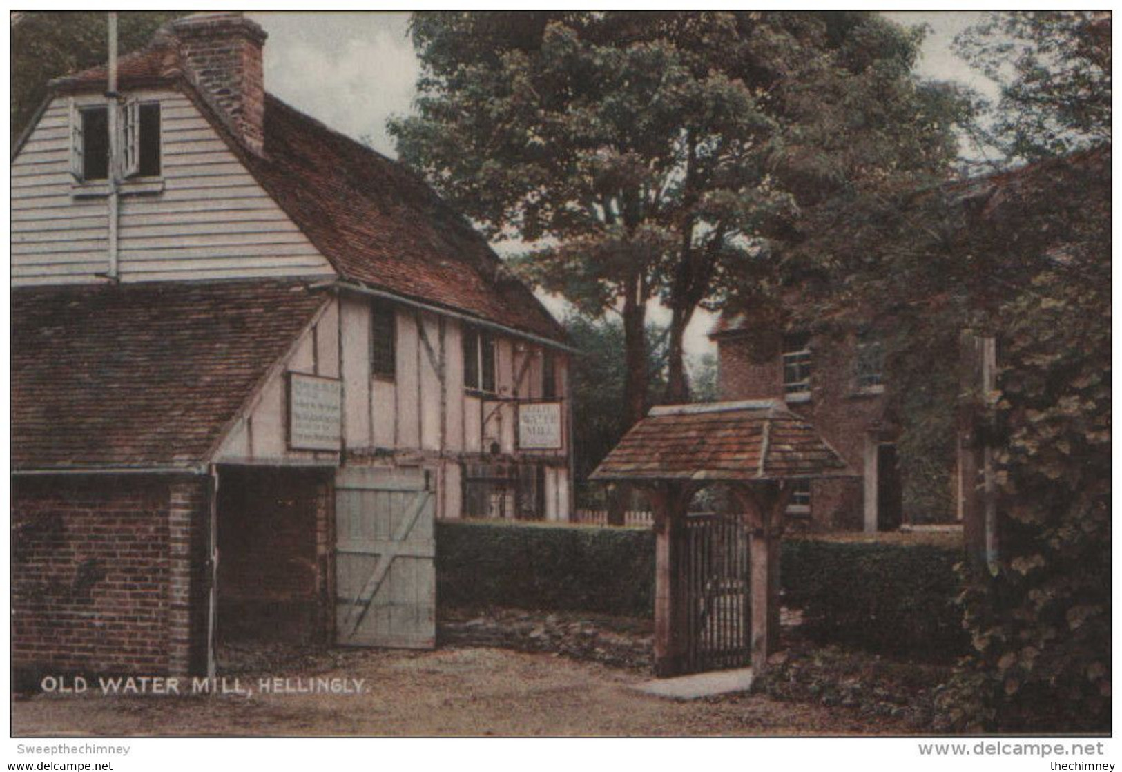 Old Water Mill Hellingly Sussex  Near To Hailsham & The Village Of Lower Dicker Unused - Andere & Zonder Classificatie