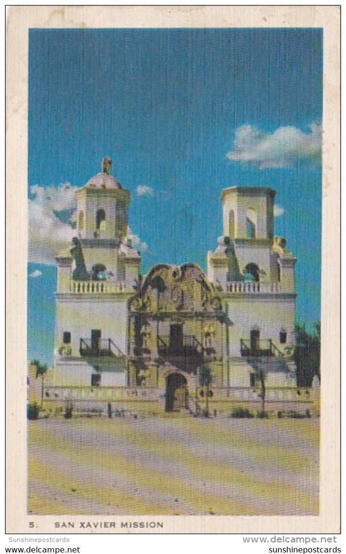 Arizona Tucson Mission San Xavier Del Bac 1946 - Tucson