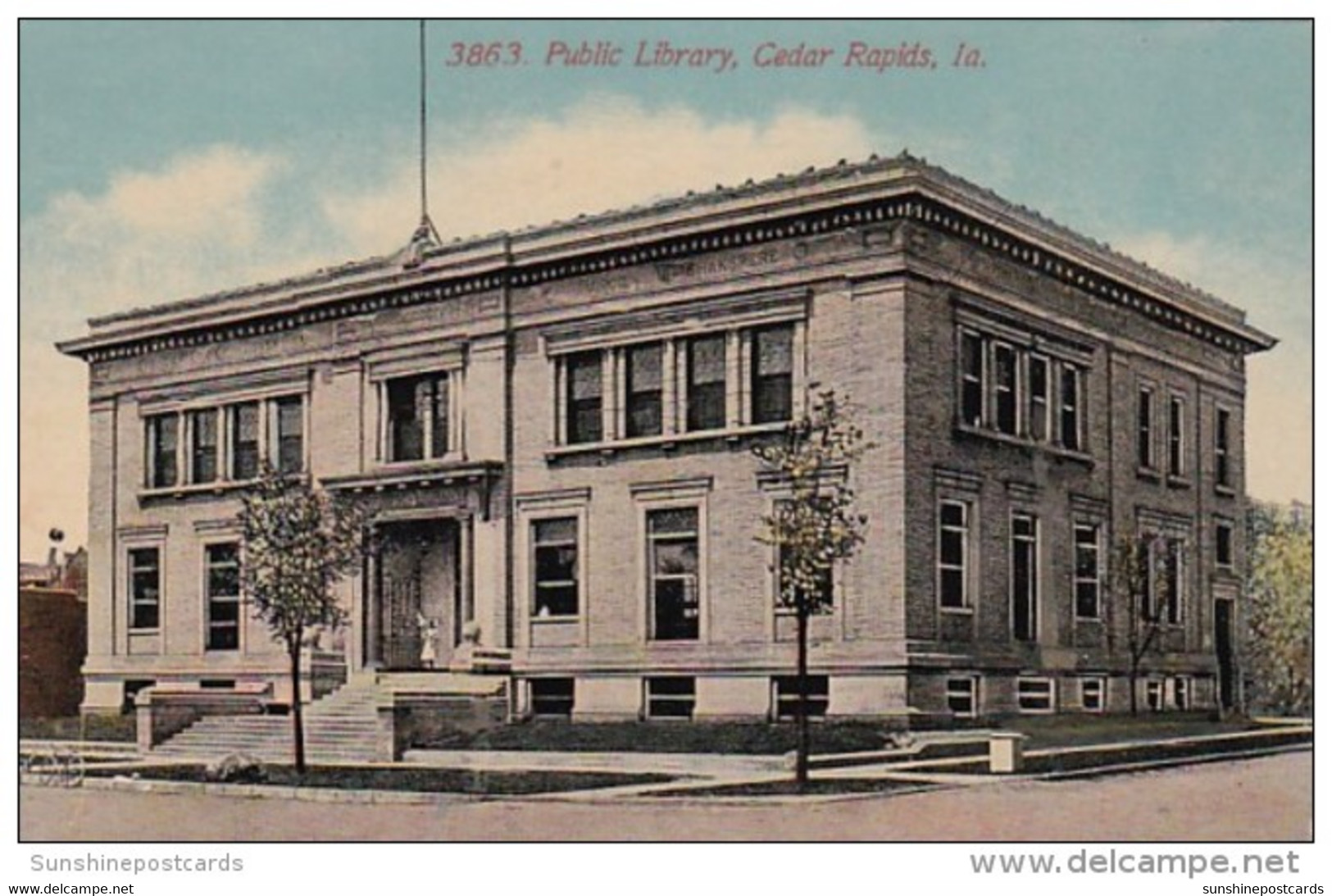 Iowa Cedar Rapids Public Library 1911 - Cedar Rapids