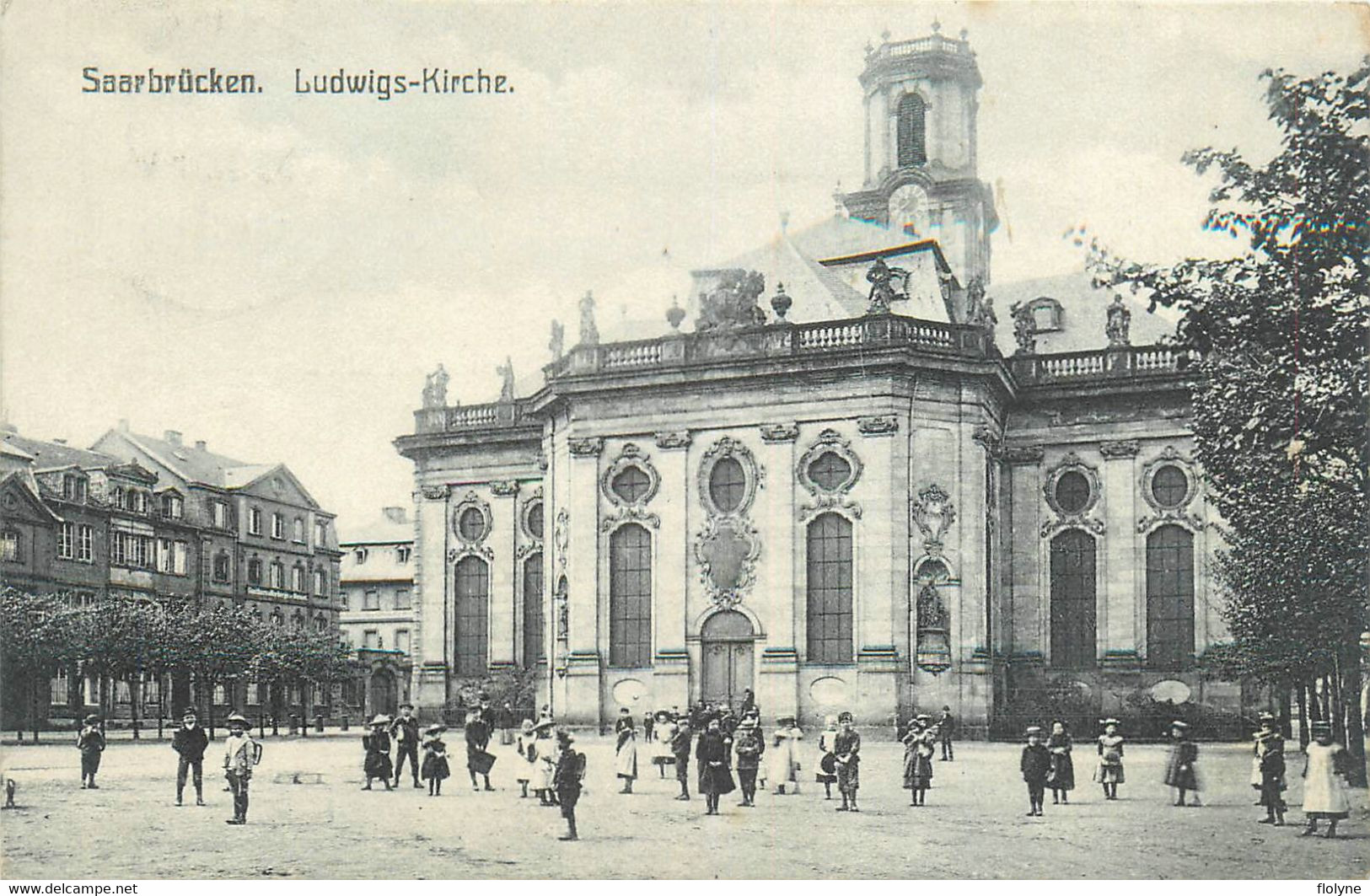 Saarbrücken - Sarrebruck - Ludwigs Kirche - Allemagne Germany - Saarbrücken