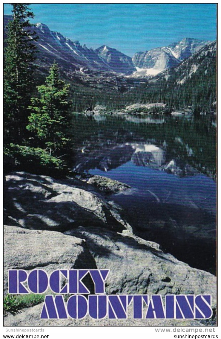 Colorado Mills Lake Rocky Mountain National Park - Rocky Mountains