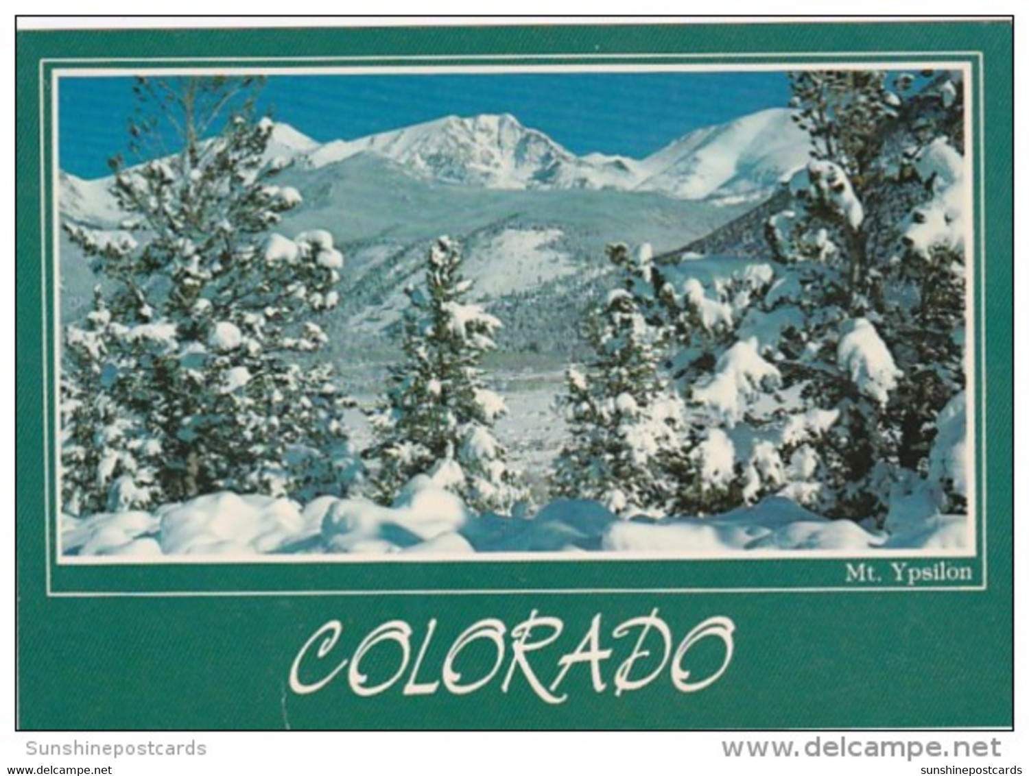 Colorado Mount Ypsilon Rocky Mountain National Park - Rocky Mountains