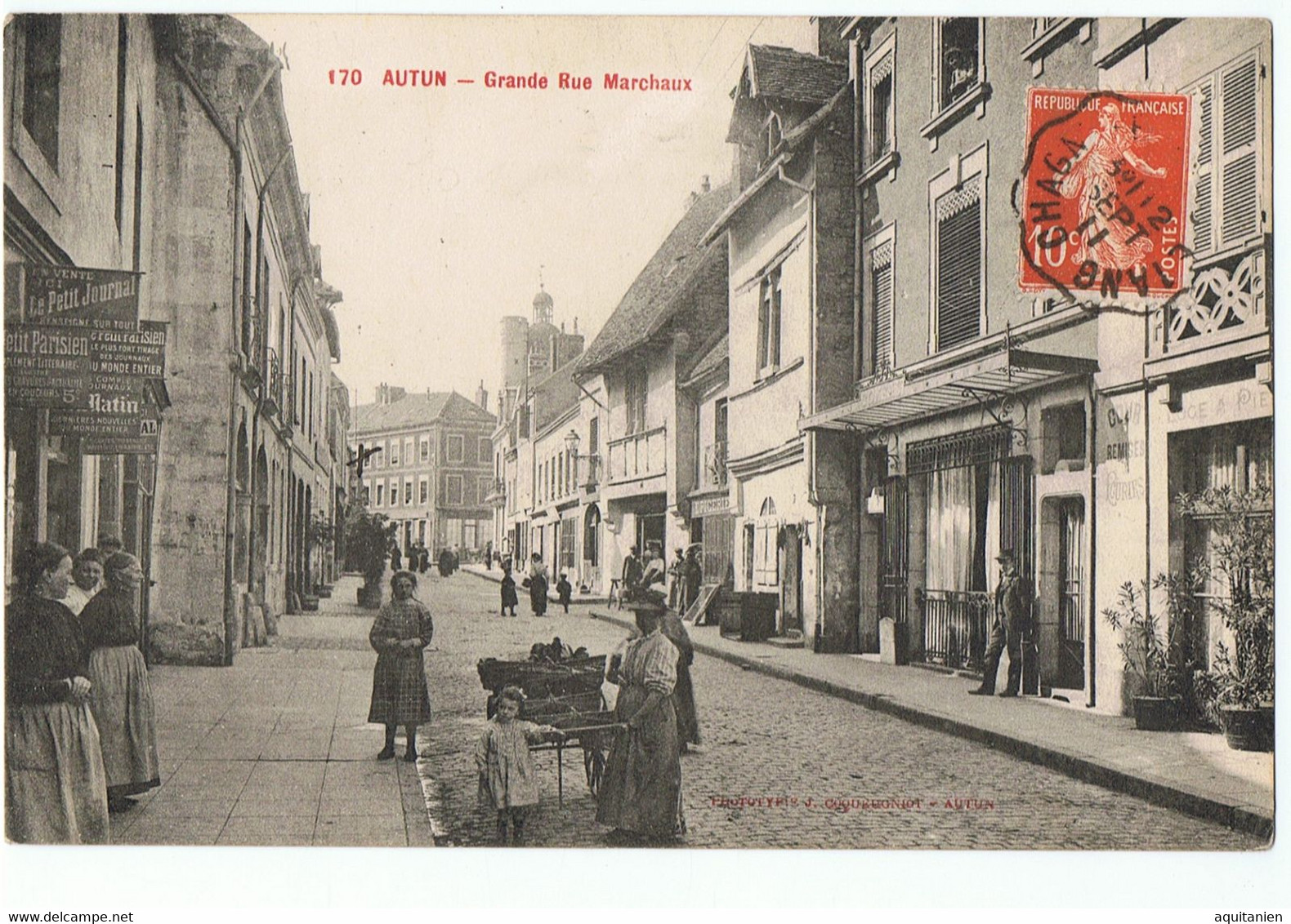 Autun-rue Marchaux - Autun