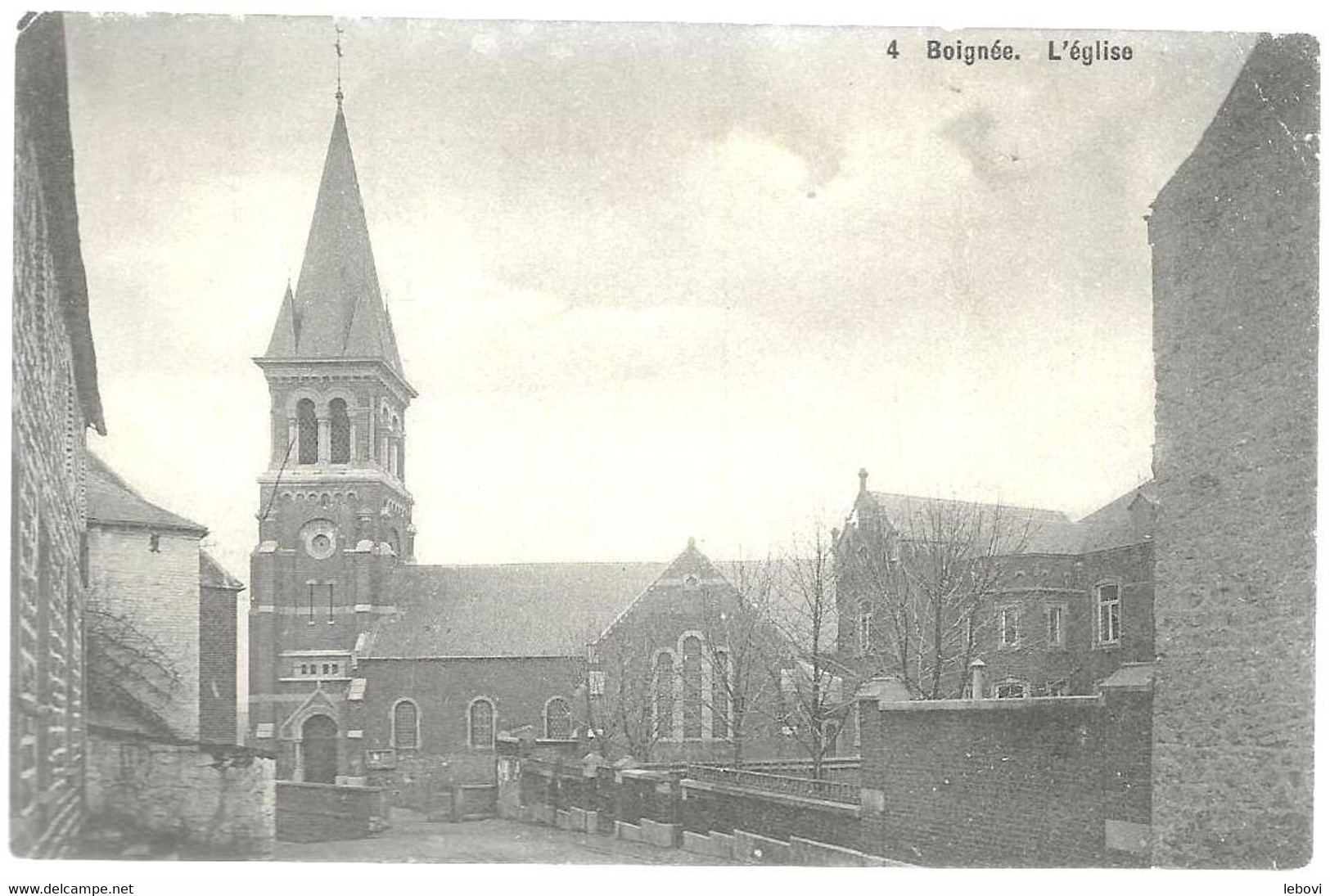 BOIGNEE « L’église » - Ed. N. Laflotte, Bxl - Sombreffe