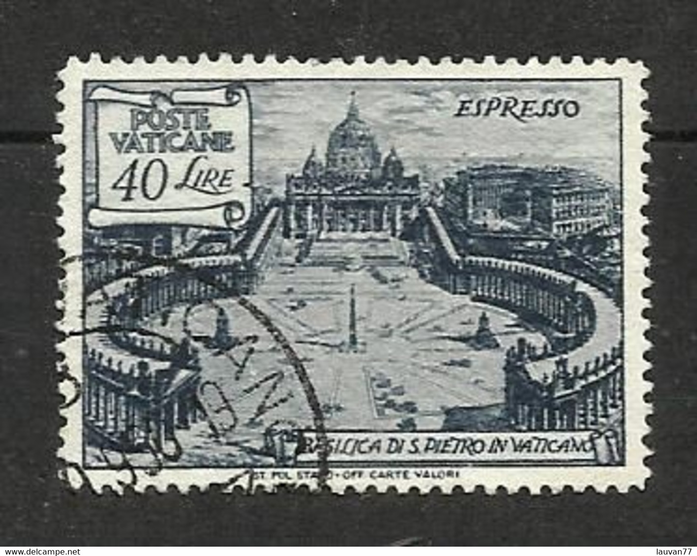 Vatican EXPRES N°11 Cote 6€ - Priority Mail