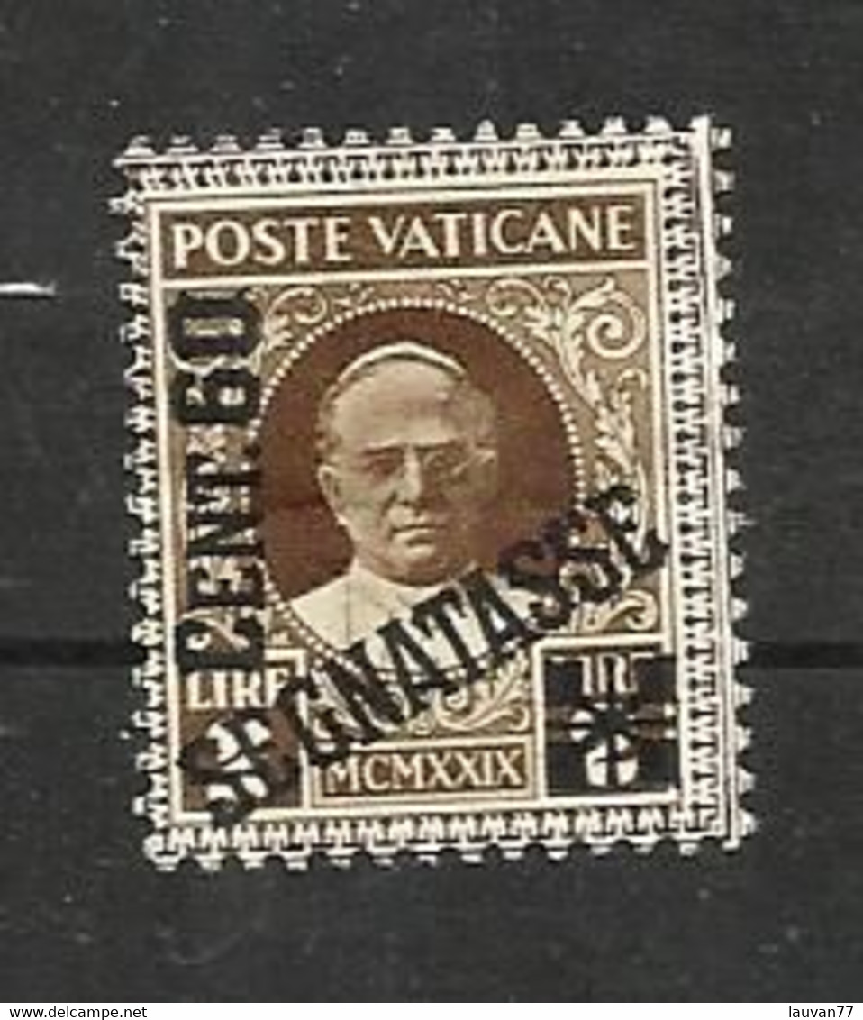 Vatican TAXE N°5 Neuf Avec Charnière* Cote 62.50€ - Postage Due