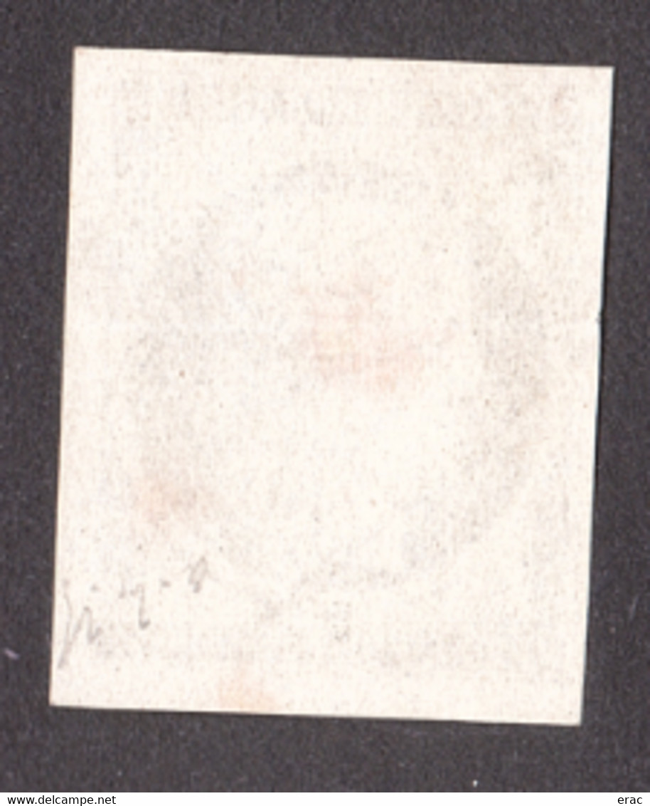 Cérès N° 3 Noir Sur Blanc - Oblitération Grille - 1849-1850 Ceres