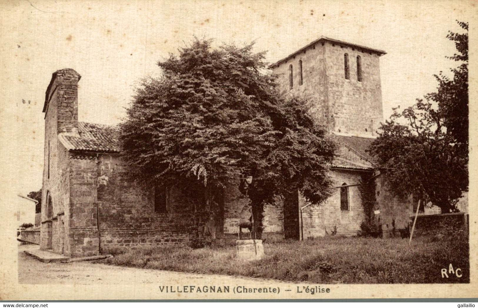 VILLEFAGNAN L'EGLISE - Villefagnan