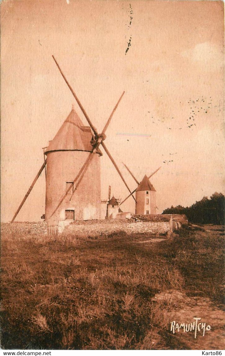 Noirmoutier * La Guérinière * Les Moulins à Vent * Molen - Noirmoutier