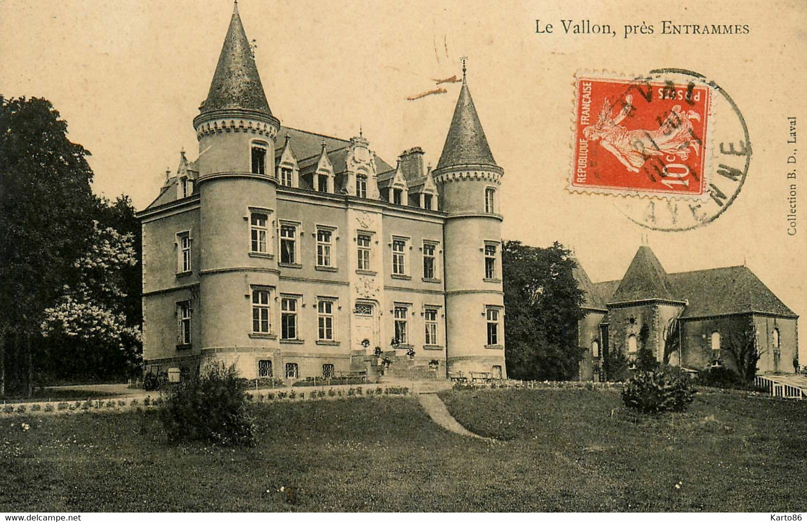 Près Entrammes * Le Vallon * Château Manoir - Entrammes