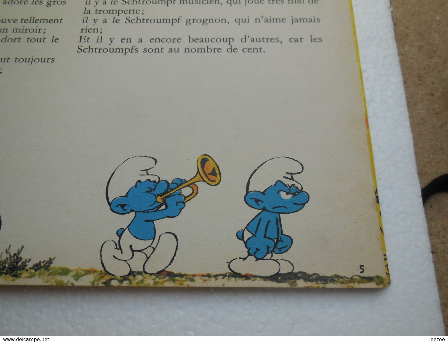 EO LE PETIT CANARD DES SCHTROUMPFS PEYO Collection du CARROUSEL n°4 DUPUIS..3C02..22