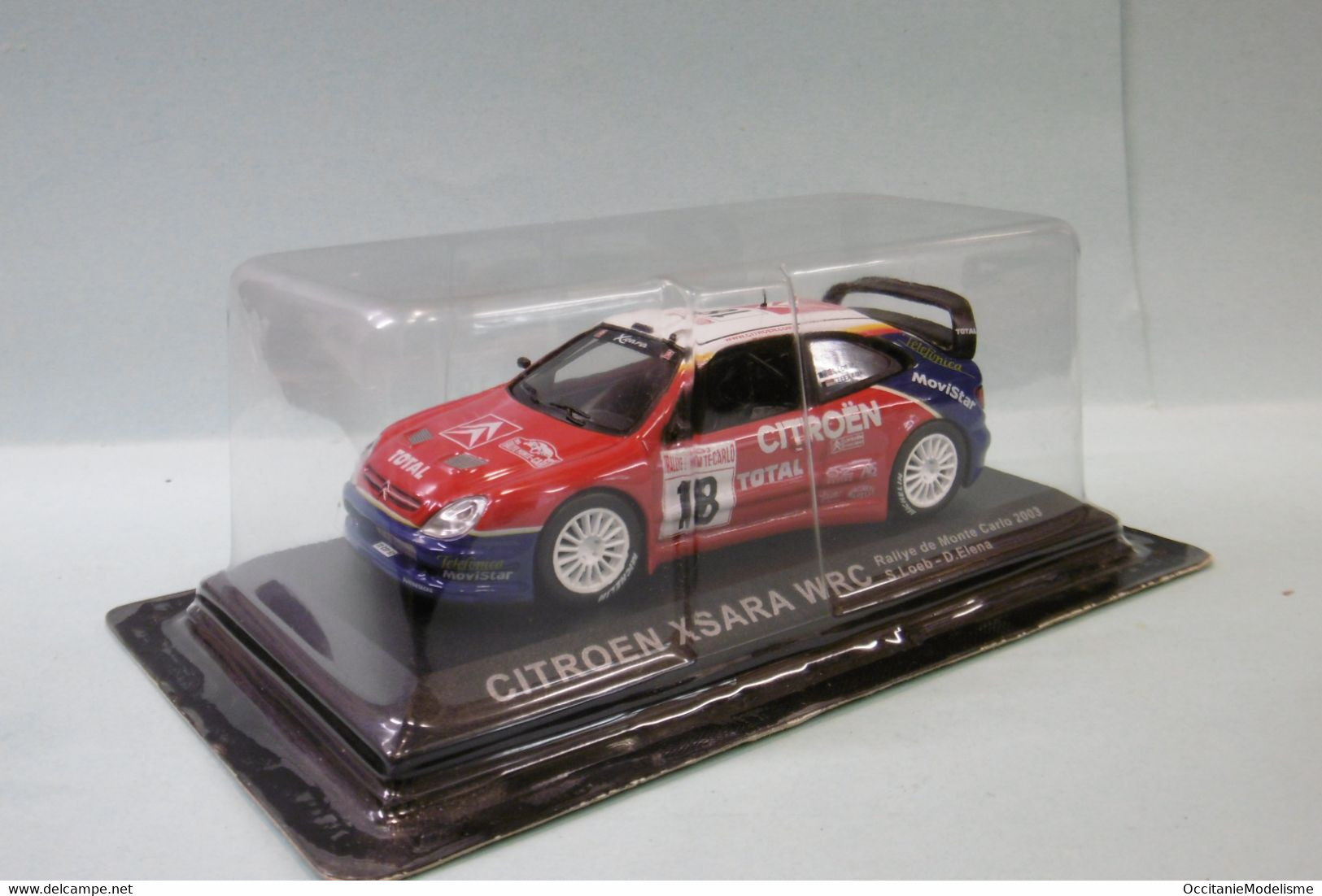 Altaya / Ixo - CITROEN XSARA WRC Rallye De Monte Carlo 2003 S. Loeb D. Elena Neuf 1/43 - Rallye