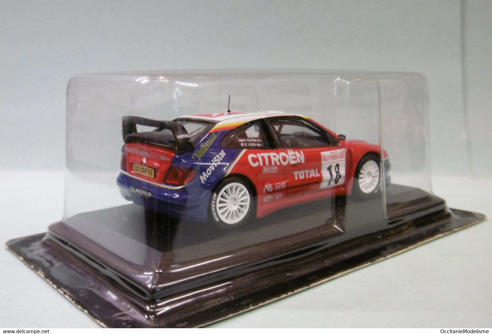 Altaya / Ixo - CITROEN XSARA WRC Rallye De Monte Carlo 2003 S. Loeb D. Elena Neuf 1/43 - Rallye