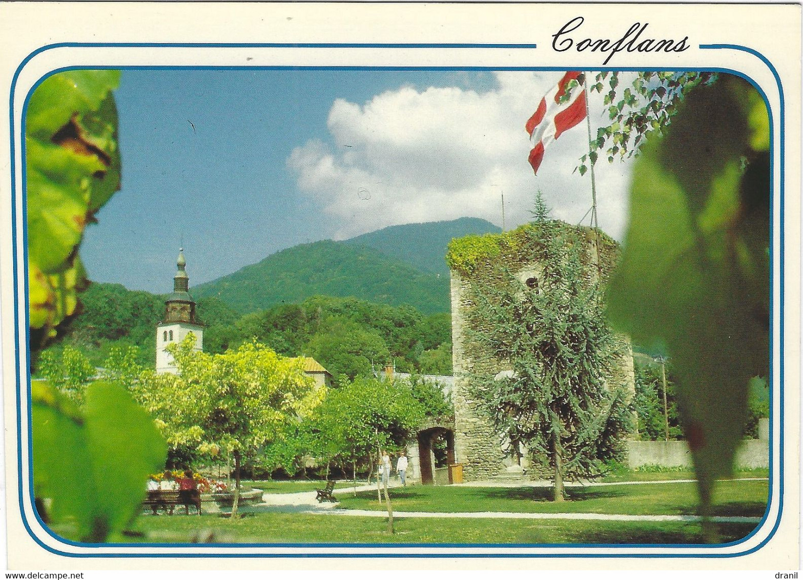 73 - (Savoie) - Conflans-Albertville - La Tour Sarrasine Et L'église - Albertville