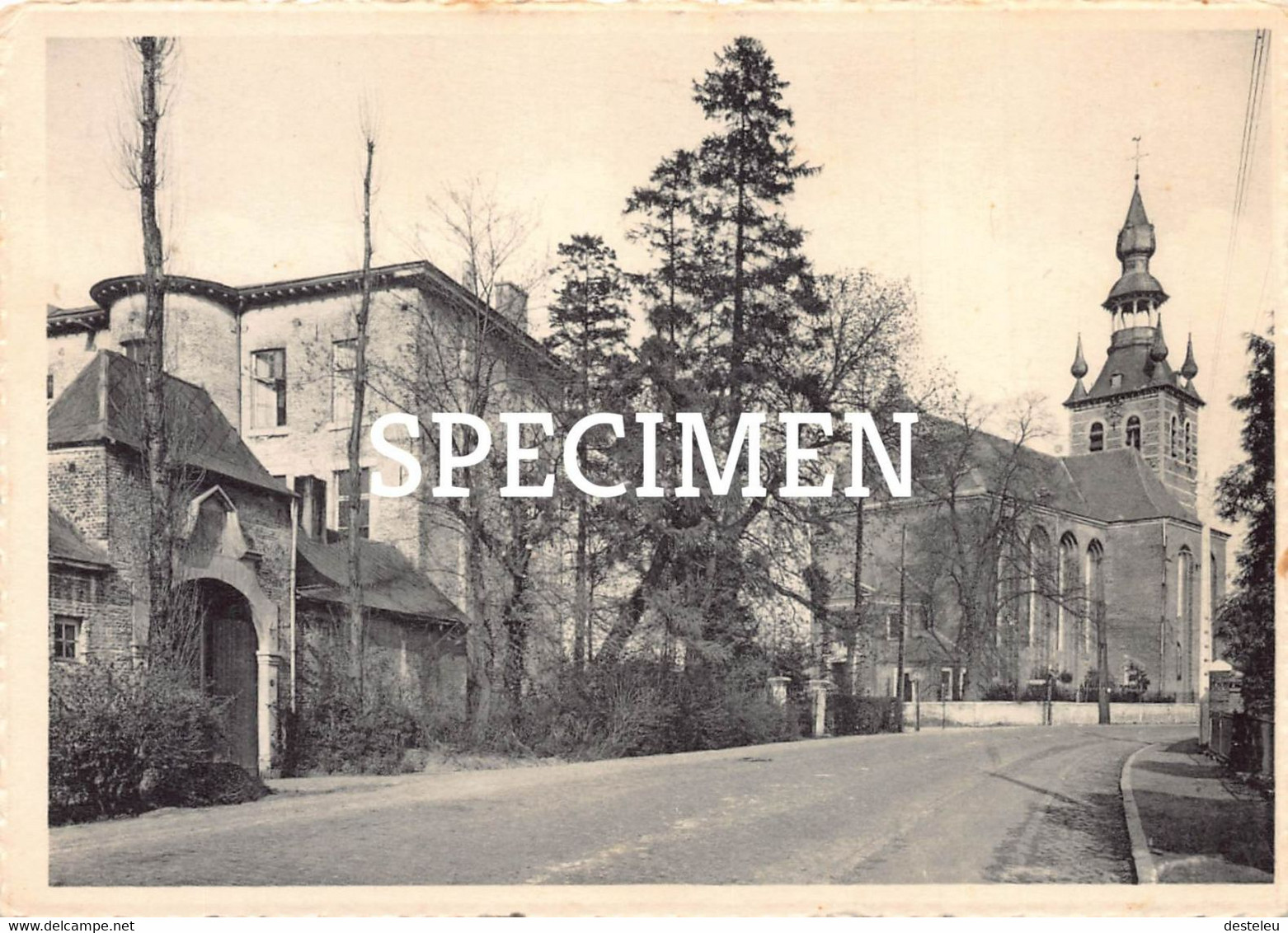 Basiliek Van O.L. Vrouw Van Kortenbos - Zicht Van Op Steenweg Sint-Truiden @ Kortenbos - Sint-Truiden