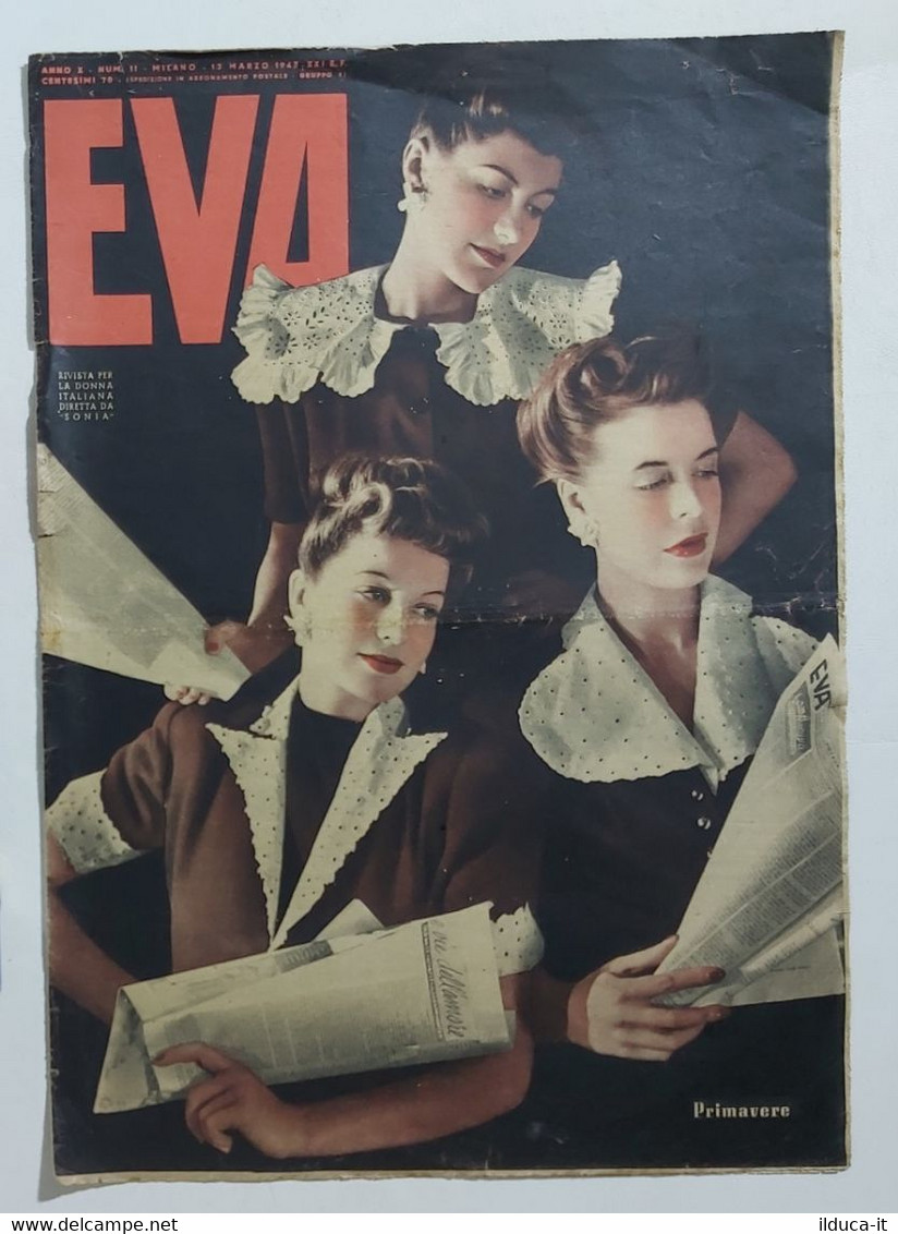 09150 EVA 1943 A. X N. 11 - Primavere - Moda