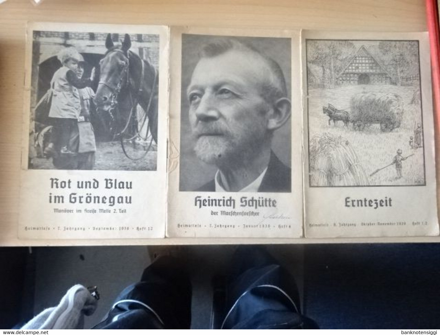 3 Heft  Heimatlese Für Die Schulen Zwischen Weser Und Ems .1939 - German