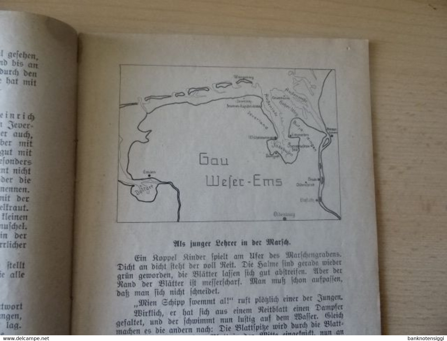 3 Heft  Heimatlese für die Schulen zwischen Weser und Ems .1939