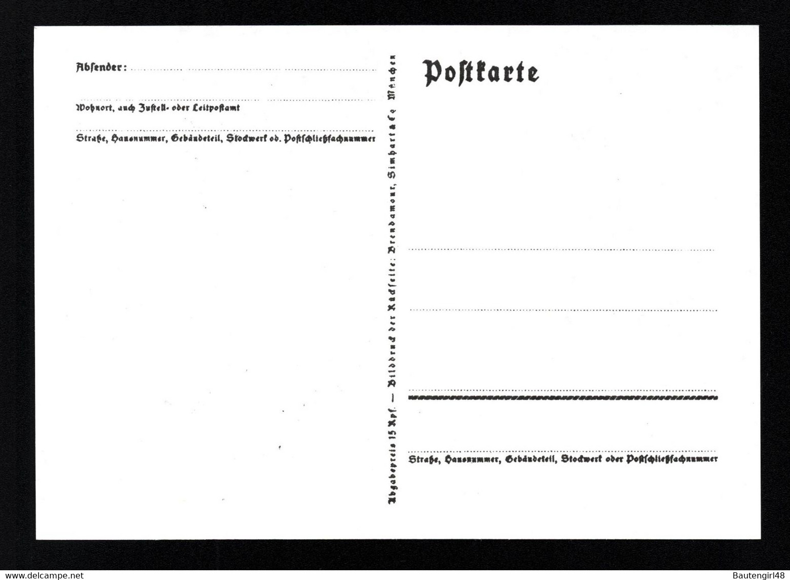 DR NS Fliegerkorps - Ungebraucht (TOP-Zustand) Flugzeug - Autres & Non Classés