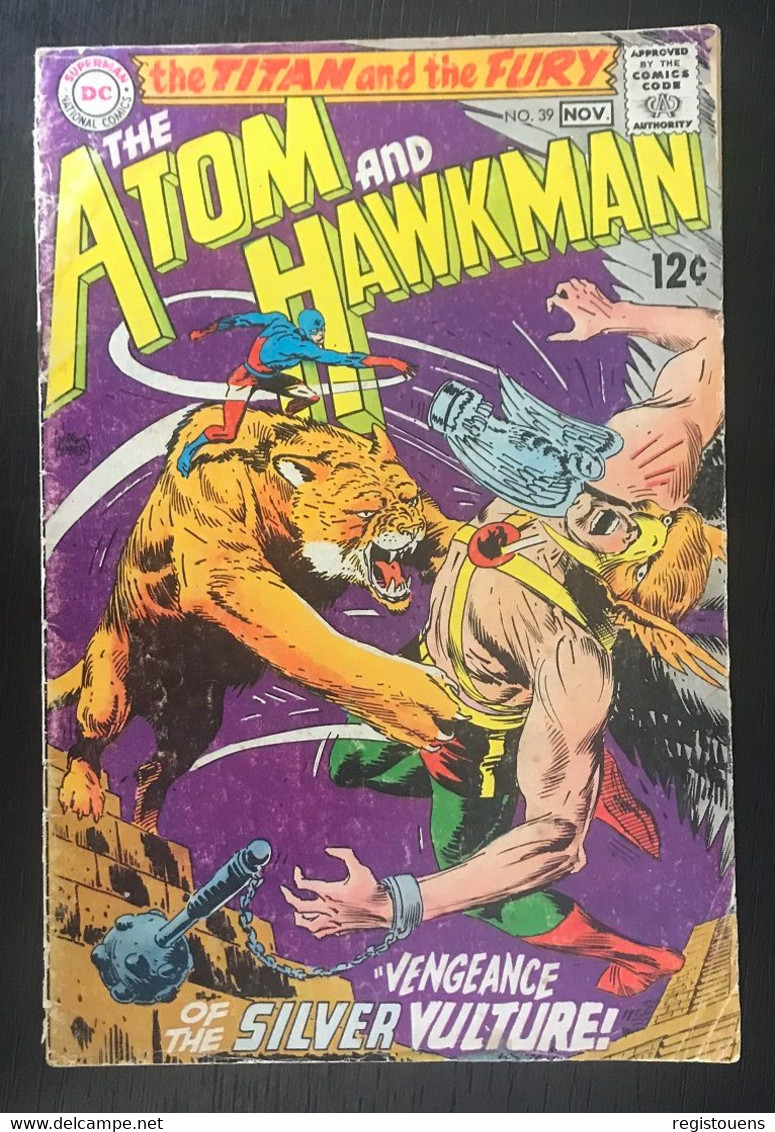 The Atom And Hawkman No. 39 - Other & Unclassified