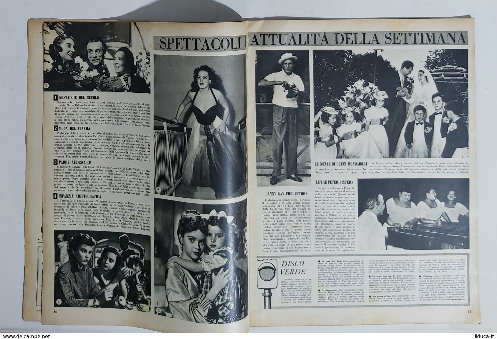 11972 GRAZIA A. XXV N. 591 - 1952 - Rita Hayworth / Margherita Di Savoia Aosta - Fashion