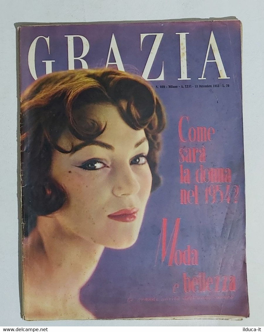11980 GRAZIA A. XXVI N. 669 - 1953 - La Donna Del 1954 - Mode