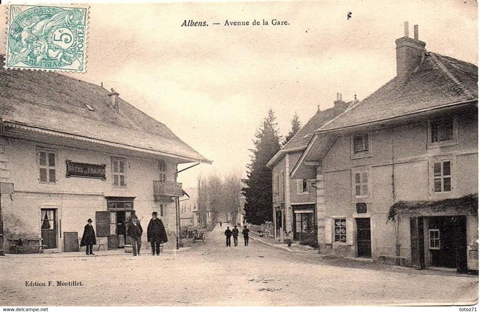 ALBENS - Avenue De La Gare - Albens