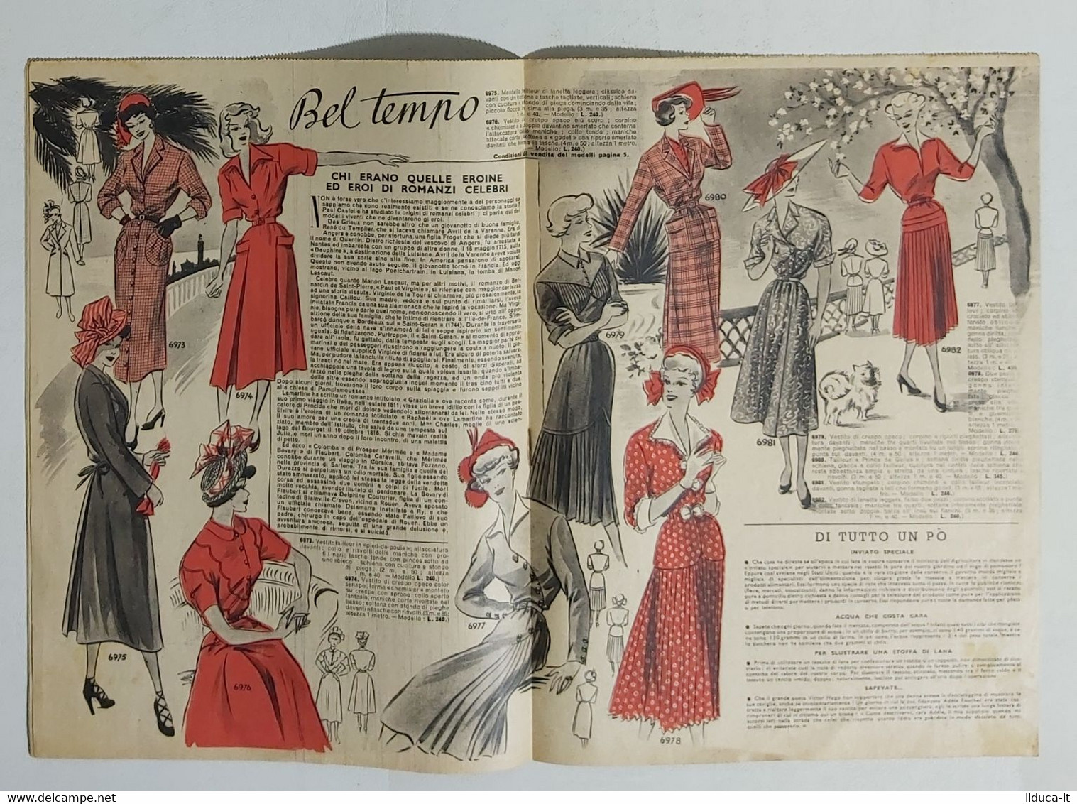 12686 Rivista - La Moda Del Giorno A. I N. 5 - Edizione Italiana 1949 - Fashion