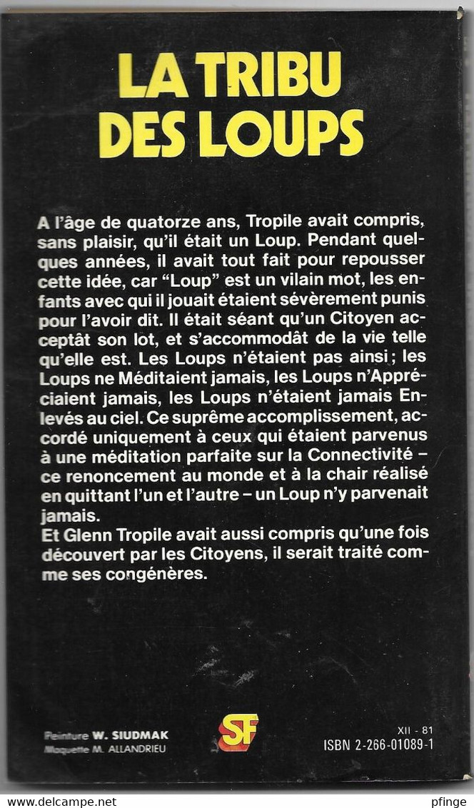 La Tribu Des Loups Par Frederik Pohl Et C. M. Kornbluth - SF Presses Pocket 5121 - Presses Pocket