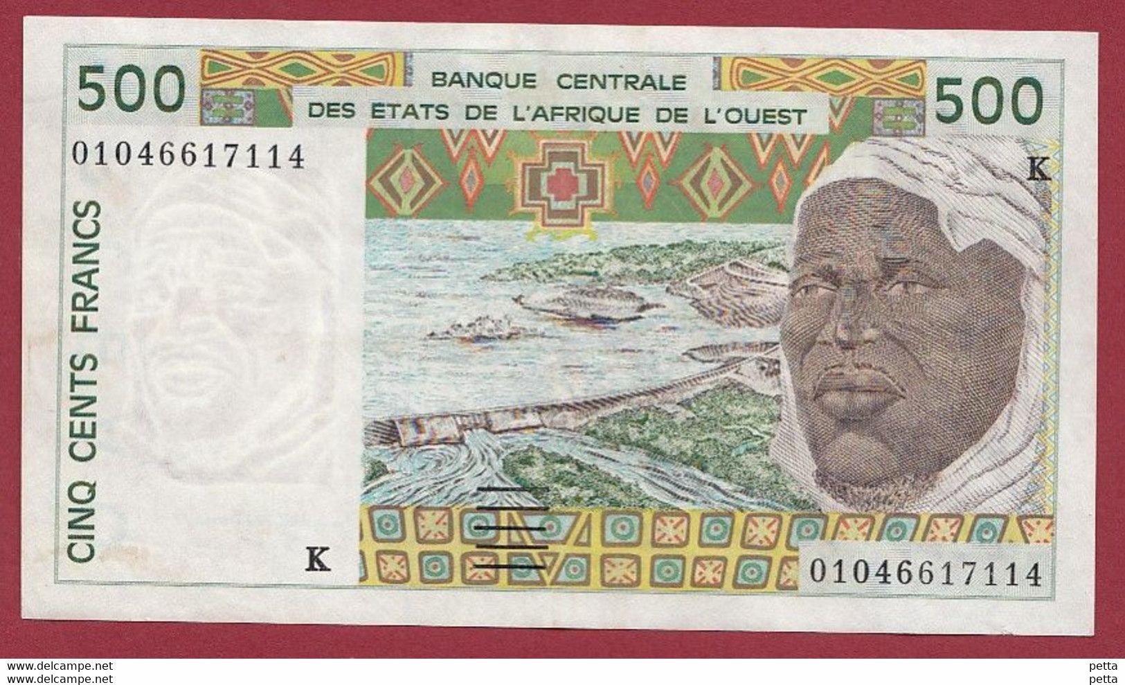 Sénégal 500 Francs 2001 (Sign 30) Dans L 'état - Senegal