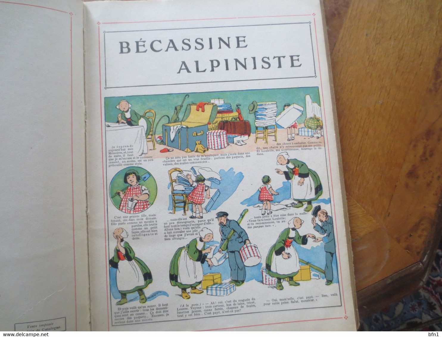 BECASSINE ALPINISTE -1931-EDITIONS GAUTIER- LANGUENEAU - Casterman